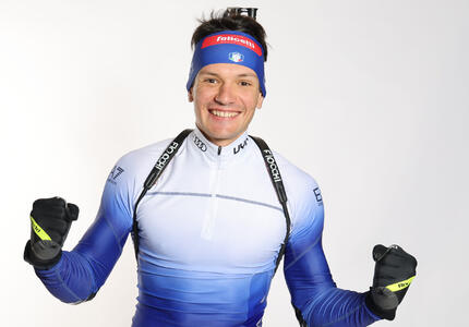 Imèr tifa Giacomel - maxischermo alle Ex-Sieghe