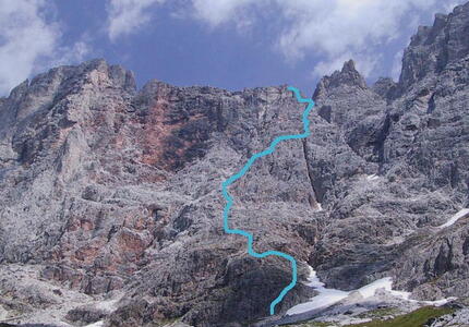 Escursionista imprudente in difficoltà sulla ferrata Bolver Lugli