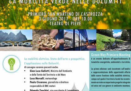 Green Way Primiero Meeting a Primiero