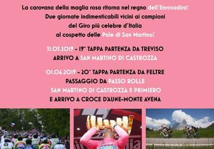 Il 102° Giro d’Italia a San Martino il 31 maggio e 1 giugno