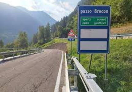 Strada Brocon  apre cantiere per messa in sicurezza