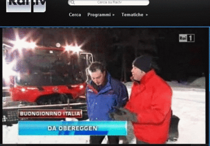 Enzo Loss in diretta su Rai1 Mattina in famiglia