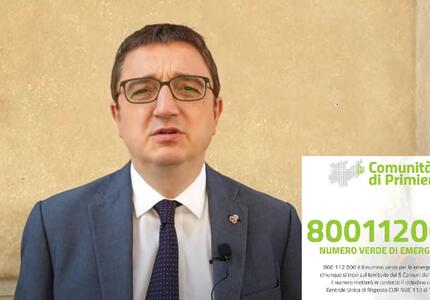 Intervista Presidente Provincia Fugatti - Nuovo numero Emergenze Primiero