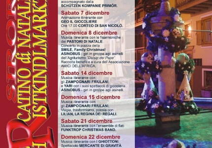 Riaprono domenica 1 dic i Mercatini di Natale a Siror