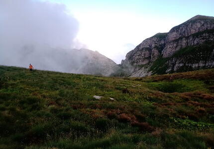 Lituano perde il sentiero sulle Vette Feltrine