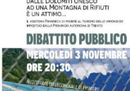Incontro pubblico 3 novembre contro riapertura Discarica Imèr
