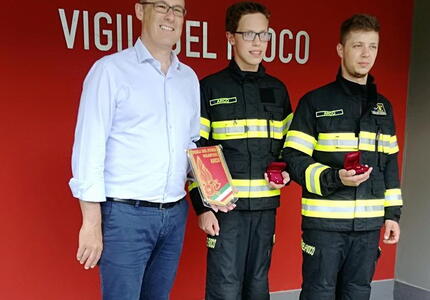 Un orgoglio del Trentino : i Vigili del fuoco 