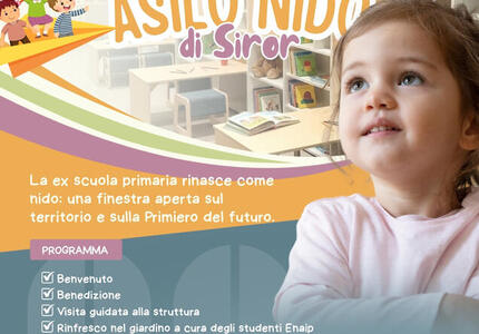 Inaugurazione nuovo nido sovracomunale di Primiero