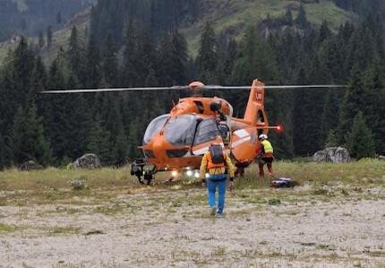 Intervento lungo la ferrata Bolver Lugli per 3 norvegesi